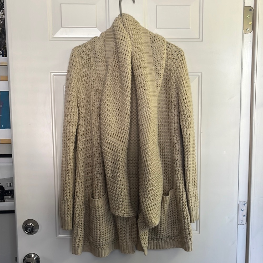 Cozy Cream Cardigan Sweater